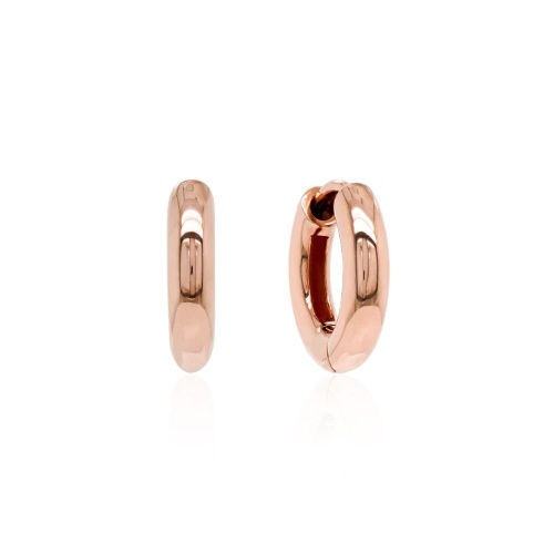 Pure Classic Base Earrings Rose gold-plated