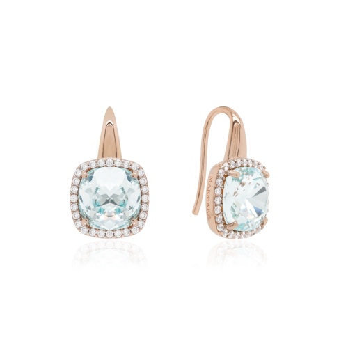 Vintage Hook Earrings Rose gold-plated 