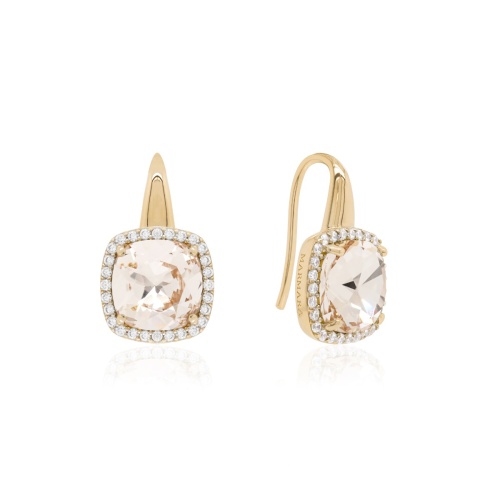 Vintage Hook Earrings Yellow gold-plated 