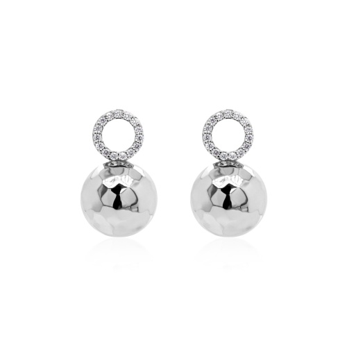 Earring charms Crystal Ball