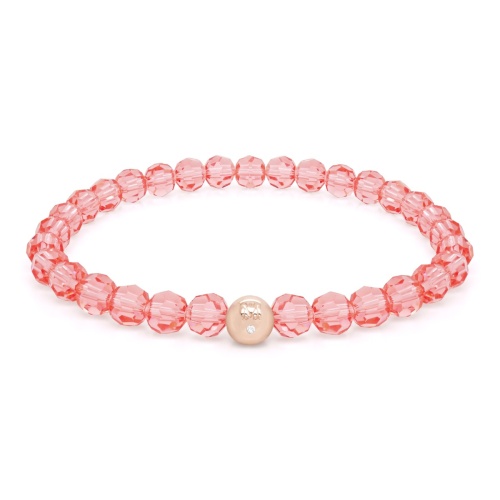 Marmara Icon Bead Bracelet Rose gold-plated Rose Peach