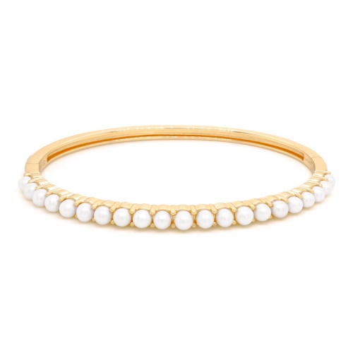 Fabulous Pearl Bangle Yellow-gold plated